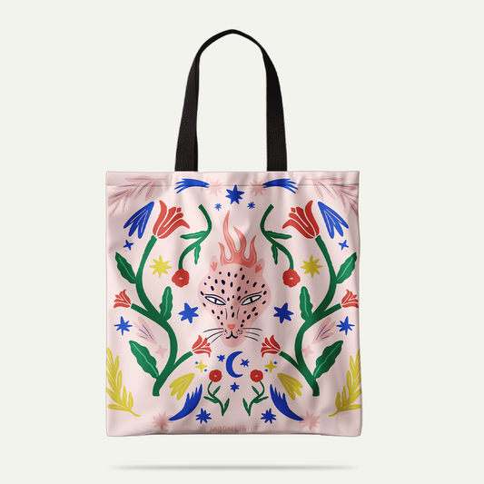 Tote Bag Tigre Rosa