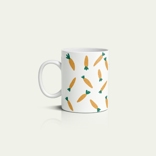 Mug para Café Patrón de Zanahorias